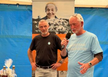 Torben Elling takkede som tovholder på vegne af Bjeskteam NordsøPosten for kåringen af Årets Bjesk.
