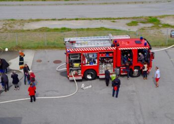 Åbent hus hos Falck i Hirtshals. Foto: Arkiv.
