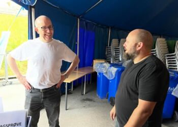 Jens Kirketerp Jensen og Uffe Kjeldgaard Truelsen.