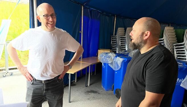 Jens Kirketerp Jensen og Uffe Kjeldgaard Truelsen.