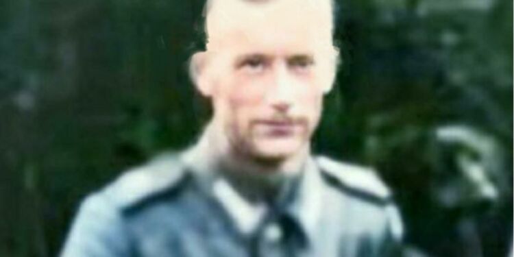 Oberleutnant Paar. Foto: Bunkergruppen Hirtshals.
