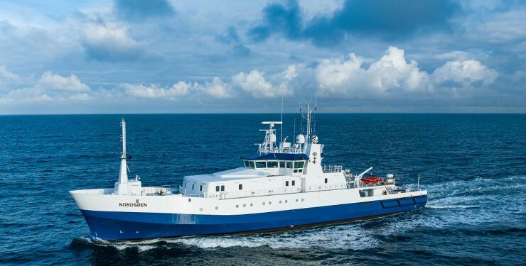 Fiskerikontrolskibet Nordsøen. Foto: Hvide Sande Shipyard, Steel & Service.