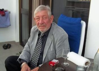Preben på en af sine mange ferier med Olavia.