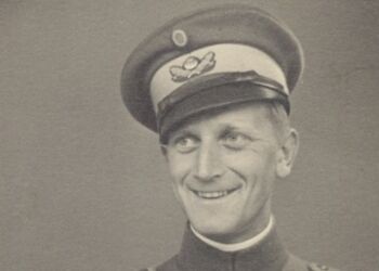 SS-officer Per Sørensen. Foto: VHM.