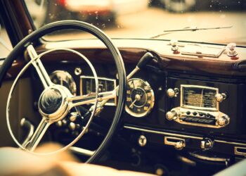 Veteranbil fra 50'erne. Foto: Pixabay.