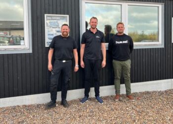 Bårdur Joensen, Lasse Holst og Claus Djurhuus. Foto: Niels Skipper.