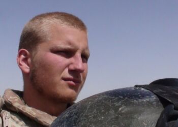 Daniel Vestergaard fotograferet i Helman-provinsen i Afghanistan efteråret 2008.