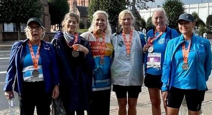 Jette Axelsen, Inger Mortensen, Laila Zielke, Annika Jacobsen, Inger Marianne Nielsen og Dorthe Stjerne Poder er seks stærk kvindelige løbere fra Havstrygerne i Hirtshals.