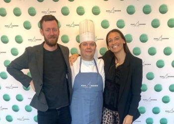 Simo, Heine og Kamilla.