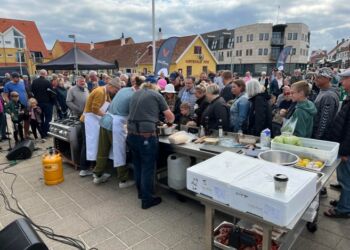 Hook & Cook trak i 2022 masser af folk til Hirtshals. Foto: Niels Skipper.