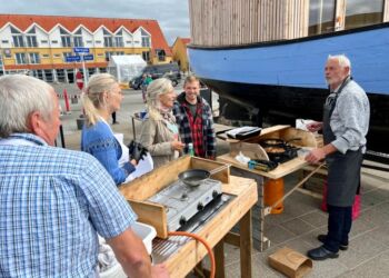Fiskefrikadellekonkurrence ved Hook & Cook i 2022. Foto: Niels Skipper.