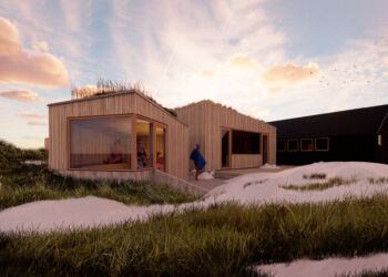 Kysthusene i Tversted. Foto: Arkitektfirmaet Bundgaard.