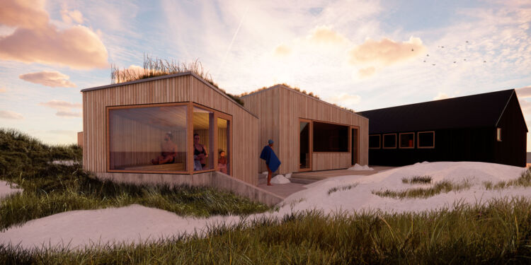 Kysthusene i Tversted. Foto: Arkitektfirmaet Bundgaard.