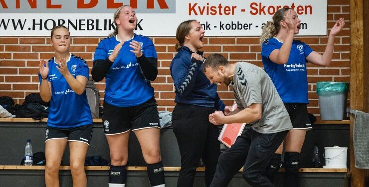 Jubel i Tornby Hallen. Foto: Jesper Fosdal.