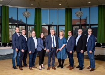 Venstres gruppe i Hjørring Byråd. Foto: Venstre.