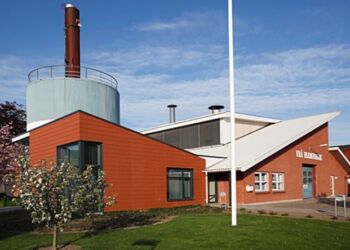 Vrå Varmeværk Foto: Arkiv.