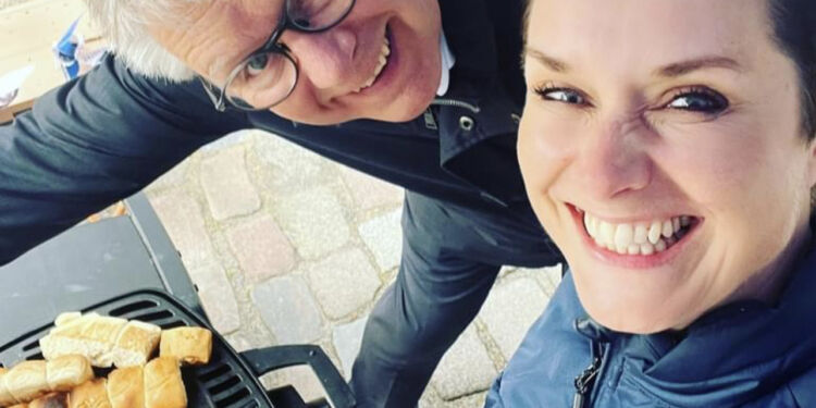 Borgmester Søren Smalbro og folketingsmedlem Anne Honoré Østergaard.