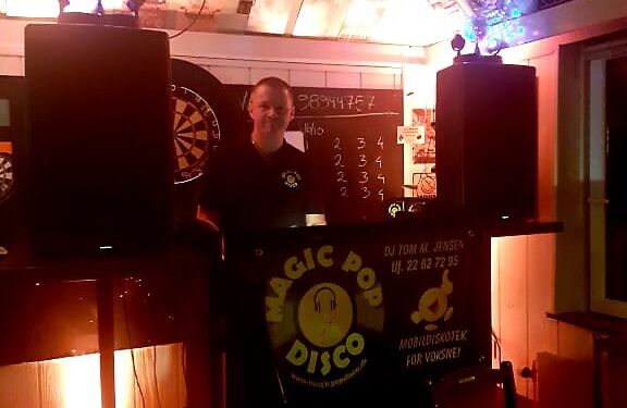 DJ Tom Michael Jensen fra Magic Pop Disco.