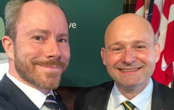 Jakob Ellemann-Jensen (V) og Søren Pape Poulsen (C).