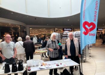 Tilmelding kan ske ved at sende en SMS eller ringe til Erik Christoffersen telefon 2926 2053 eller Flemming Riishøj telefon 2614 7685. Her er de vd fremstød i Metropol Hjørring. Arkivfoto: Palle W. Nielsen