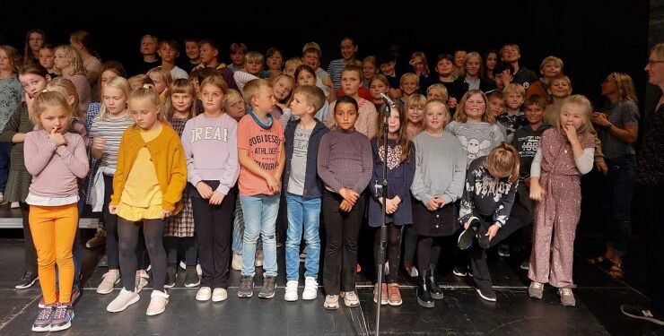 Friskolernes Kordag 2022 på Vendelbohus. Foto: Privat.