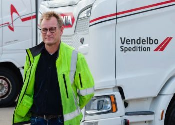 Jesper Bundgaard Madsen er adm. direktør hos Vendelbo Spedition A/S.