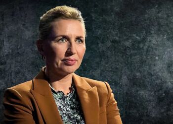 Mette Frederiksen. Foto: Thomas Gaardsmand / TV2 Nord.