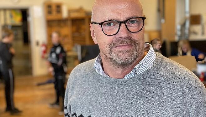 Skoleleder, Michael Slot Pihl. Foto: TV2 Nord.