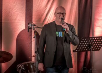 Musiker og formand Niels Ole Sørensen fra Tversted Jazzy Days. Foto (arkiv): Jens Kranen.