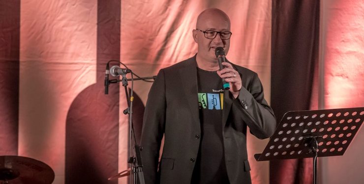 Musiker og formand Niels Ole Sørensen fra Tversted Jazzy Days. Foto (arkiv): Jens Kranen.