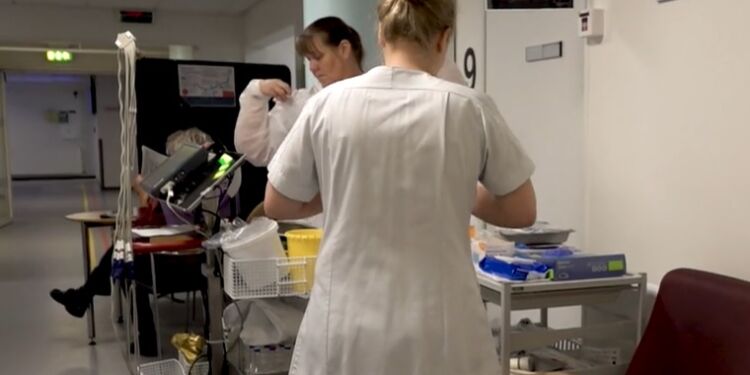 Akutafdelingen på Regionshospital Nordjylland i Hjørring. Foto: Jesper Christiansen / TV2 Nord.