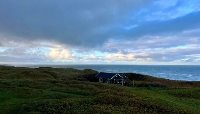 Udsigt til efterårsvejr ved Fyrklit syd for Hirtshals. Foto (arkiv): Niels Skipper.