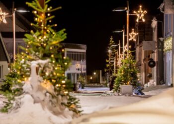 Herligste julehygge i Hirtshals. Foto (arkiv): René Stoklund.
