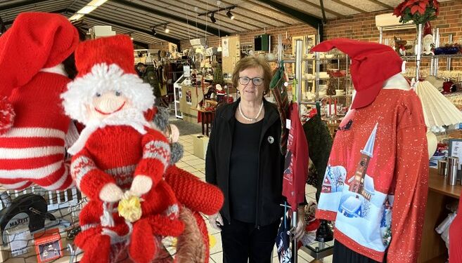 Jette Videnkjær er formand for Dansk Folkehjælp i Hjørring, som har genbrugsbutik på adressen Bispensgade 93.