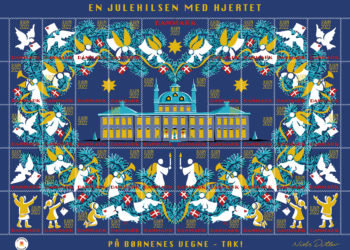 Julemærker anno 2022.