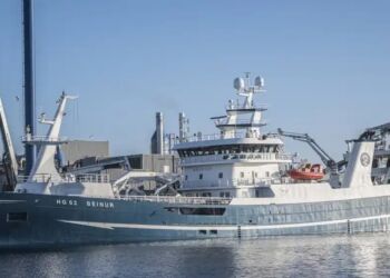 HG 62 Beinur fra Hirtshals i Skagen Havn. Foto: Arkiv.