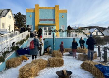 Julemaked i Lønstrup Gamle Biograf. Foto (arkiv): Niels Skipper.