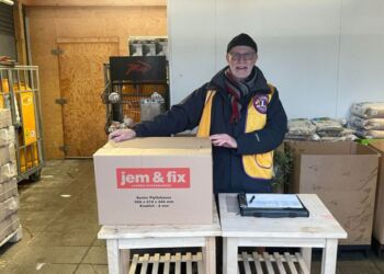 Mogens Mortensen fra Lions. Foto: Niels Chr. Jakobsen.