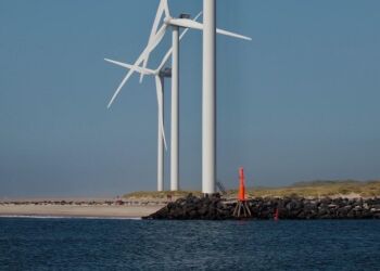 Møller i Hvide Sande. Foto: Arkiv.