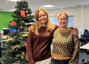 Nanna Marie Aaholm Kæseler og Nanna Cecilie Haugaard Clausen.