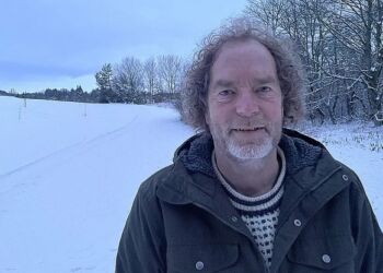 Niels P. Konnerup er formand for Sindal Golf Klub. Foto: Mick Knive Anderson/TV2 Nord.