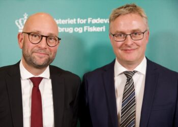Prehn og Jensen. Foto: Fødevareministeriet.