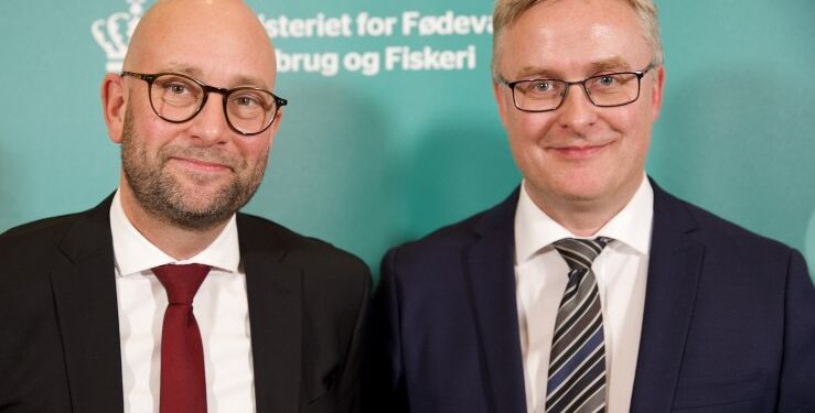 Prehn og Jensen. Foto: Fødevareministeriet.