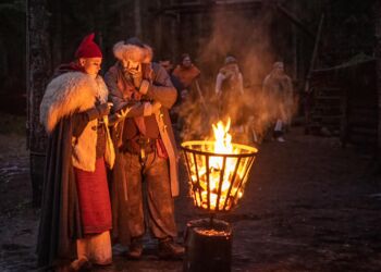 Vintersolhverv i Yxengaard anno 2022. Foto: Inge Møller.