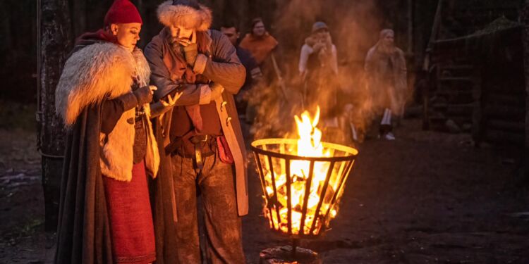 Vintersolhverv i Yxengaard anno 2022. Foto: Inge Møller.