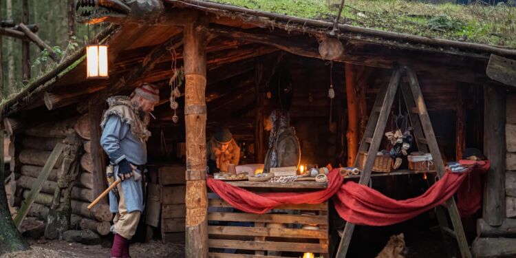 Vintersolhverv i Yxengaard anno 2022. Foto: Inge Møller.