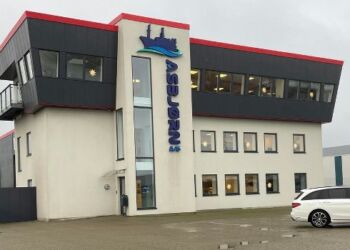 Rederiet Asbjørns domicil på Hirtshals Havn. Foto: Arkiv.