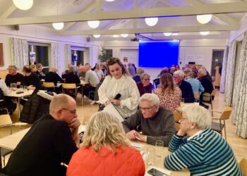 Arbejdsgrupperne er ved at udvikle ideer, der skal arbejdes videre med. Nicoline Egsgaard Hansen fra TANKEGANG kommer med input. Foto: Niels Helver.