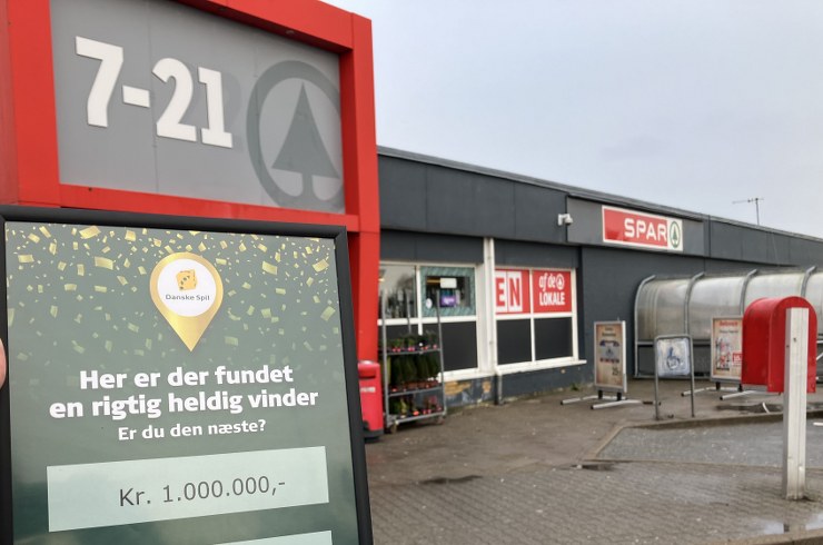 Nordens Alle spar købmand million gevinst hjørring butik