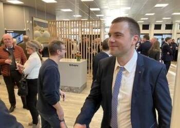 Jesper Cebula Rasmussen hos Spar Nord. Foto (arkiv): Palle W. Nielsen